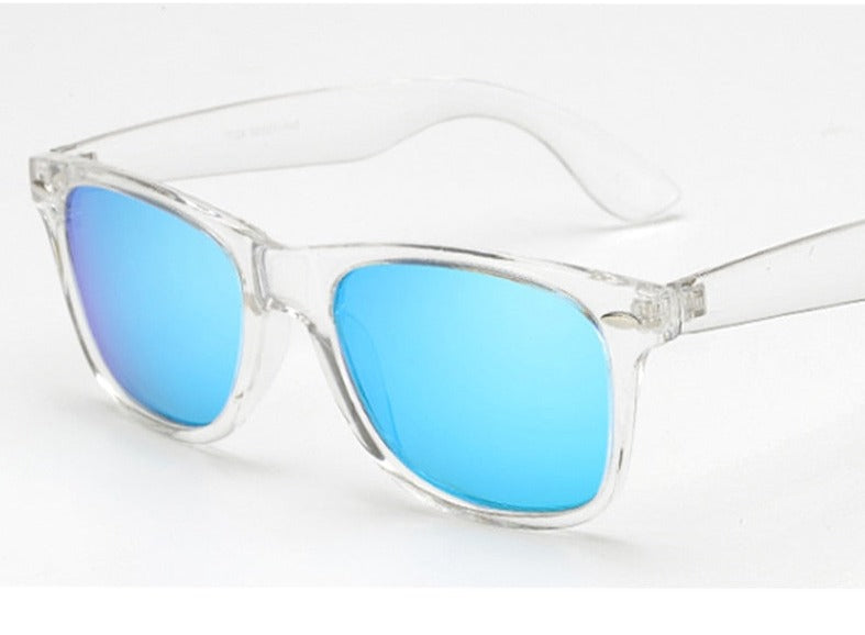 Lunettes de soleil pour femme monture transparente Tendance